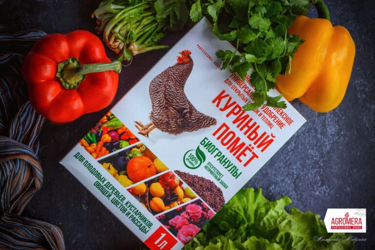 подкормки гранулированным куриным пометом